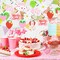 20-Piece Berry Sweet Strawberry Hanging Swirl Decor | Summer Fruit Ceiling Streamers for Girl's First Birthday, Baby Shower, Bridal Shower & Sweet One Party Supplies